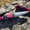 Rebel Flag Boot Dagger Knife