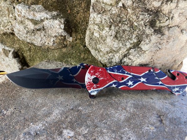 Rebel Flag Ghost Knife