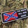 South Will Rise Again Rebel Flag Patch