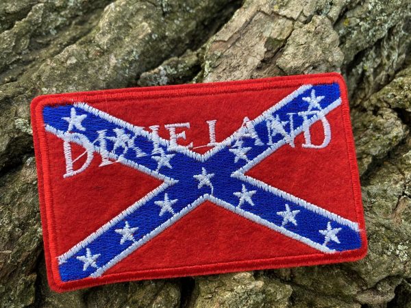 dixieland Confederate Rebel Flag patch