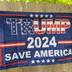 Trump 2024 Save America Flag