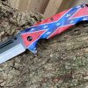 Rebel Flag Dixie Chopper Knife