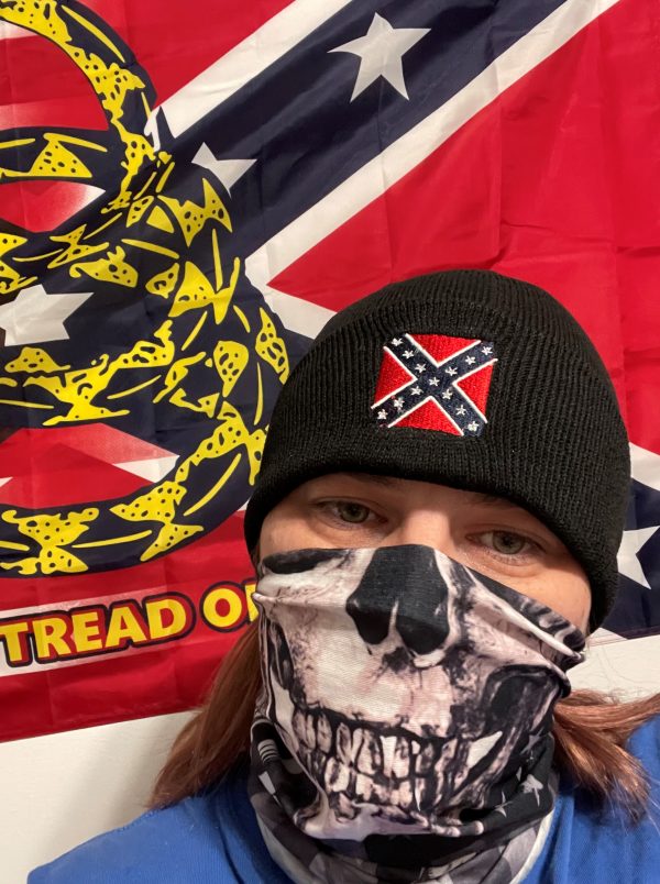 American Flag Skull Neck Gaiter