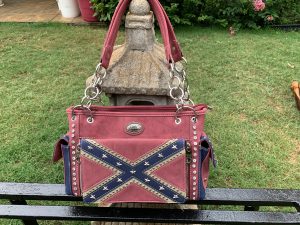 Montana West Confederate Flag Conceal Carry Purse