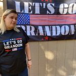 Let’s Go Brandon USA Flag T-Shirt