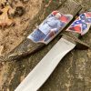 Robert E Lee Confederate Flag Dagger Knife