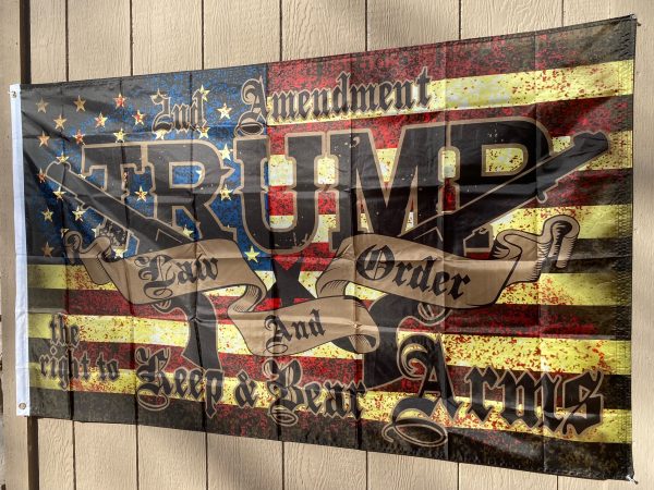 Law and Order Trump Flag