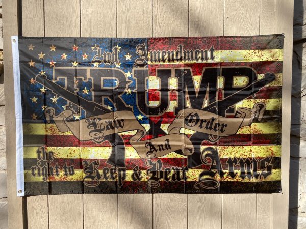 Law and Order Trump Flag