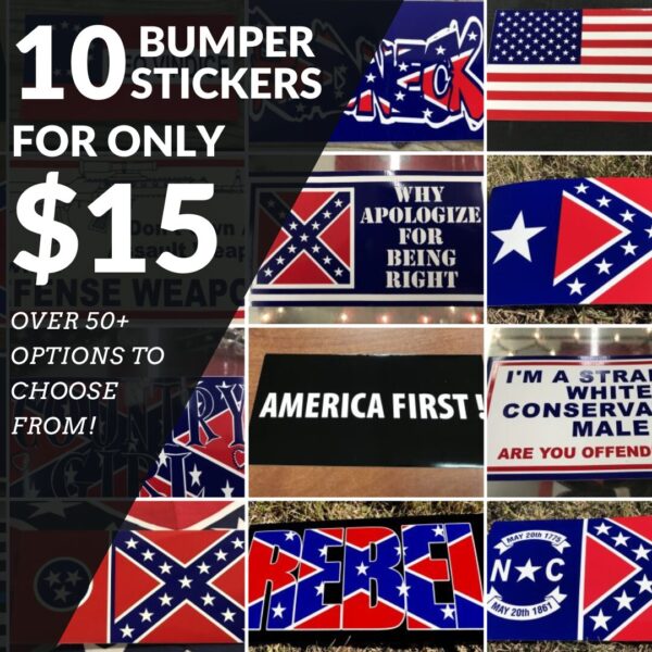 Confederate Flag Stickers