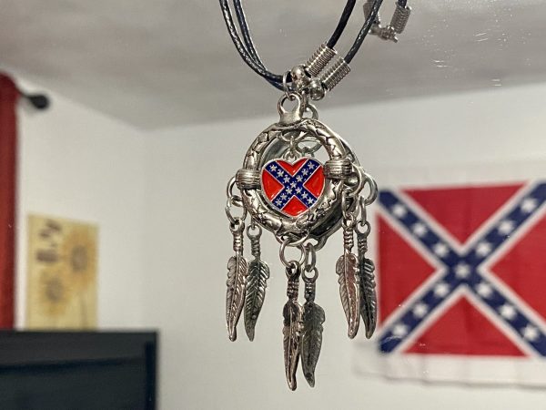 Confederate Dreamcatcher Necklace