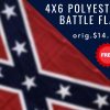 4x6 Confederate battle flag