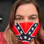 Confederate Flag Face Mask - 3pk