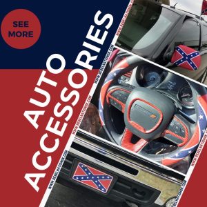Confederate Flag Auto Accessories