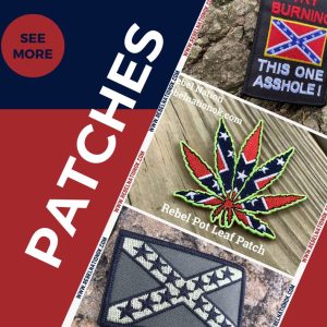 Confederate Flag Patches