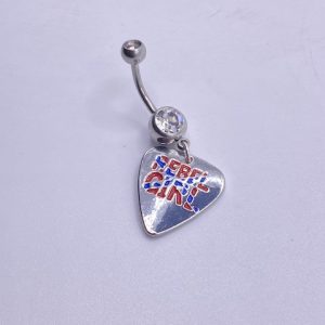 Confederate Girl Belly Ring