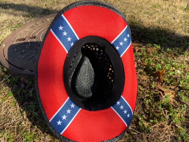 Confederate Straw Bead Hat - Rebel Nation