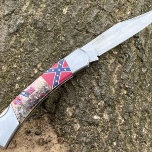 Rebel War Knife with Case