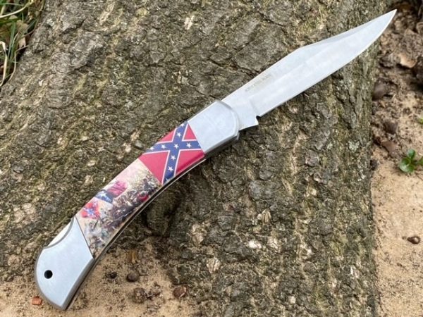 Rebel War Knife with Case