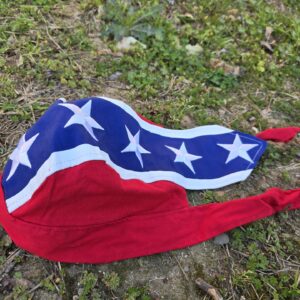Confederate Embroidered Do Rag