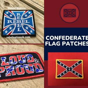 Confederate Flag Patches