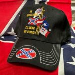 Rebel Black Dixieland Cap