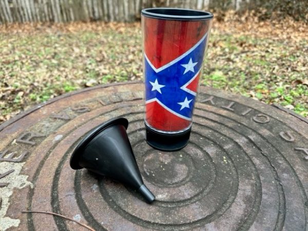 Confederate Flag Spit Cup