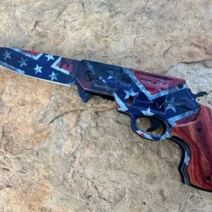 Confederate Pistol Spring Assisted Knife