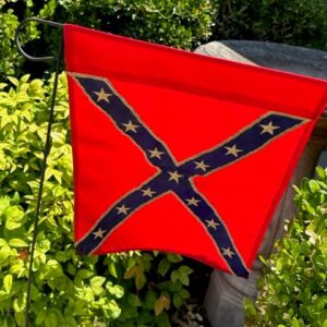 Vintage Confederate Garden Flag