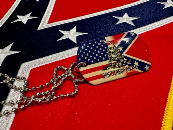 Confederate Dog Tag Necklace