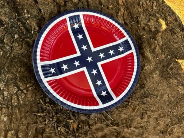 Confederate Paper Plates