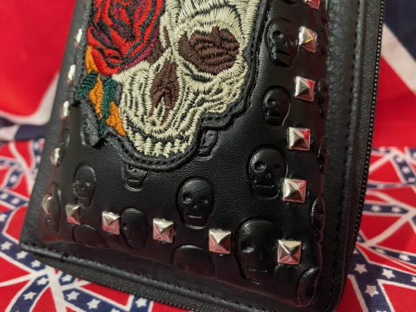 Black Skull Wallet