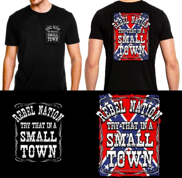 Rebel Nation Confederate Flag Shirts