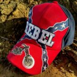 Confederate Flag Motorcycle Hat
