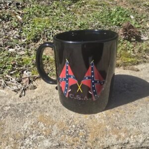 Confederate Dual Flags Coffee Mug