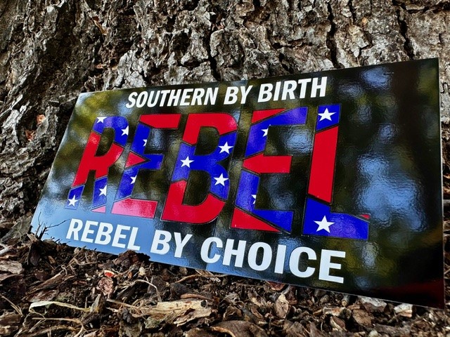 Southern By Birth Confederate Sticker