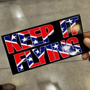 Keep It Flying Confederate Flag Stickers