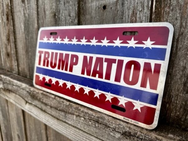 Trump 2024 Trump Nation Plate