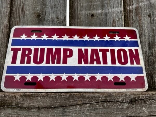 Trump 2024 Trump Nation Plate