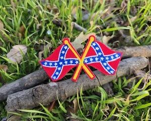 Confederate Dual Flags Patch