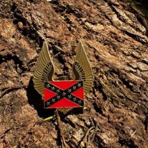 Confederate Flag Hat and Lapel Pins