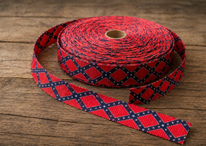 Confederate Flag Wavy Ribbon