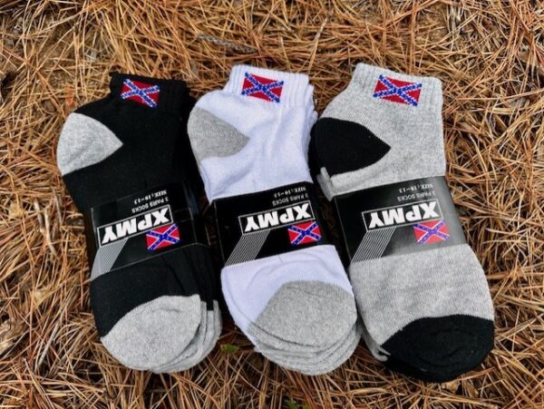 Confederate Flag Low Cut Ankle Socks