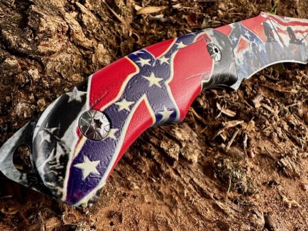 Confederate Flag Knives