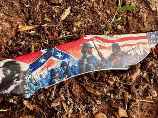 Confederate Flag Knives