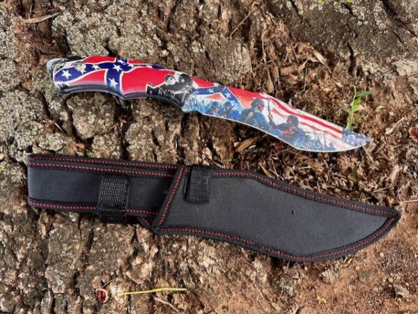 Confederate Flag Knives