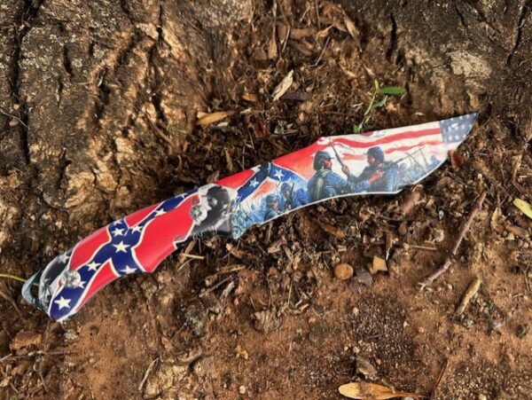 Confederate Flag Knives