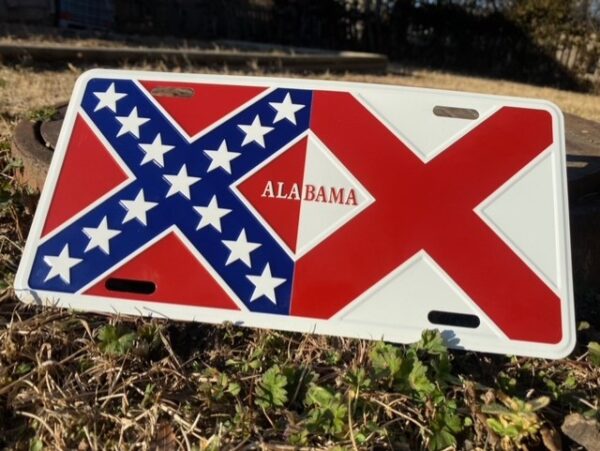 Alabama Confederate Plate