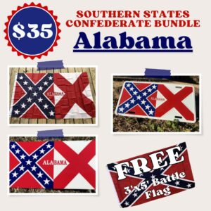 Southern States Confederate Alabama Bundle