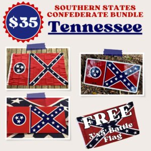 Southern States Confederate Tennessee Bundle