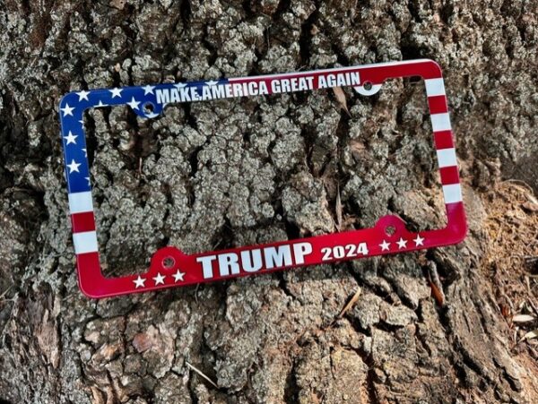 Trump 2024 License Plate Frame